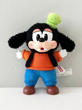 Pop Mart Disney GOOFY Plush Keychain Bag Charm Mickey Family Together Series Toy